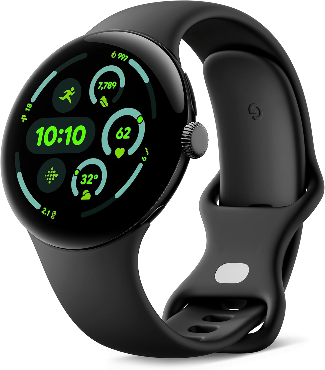 Google Pixel Watch 3 45mm Matte Black Wifi Android Smartwatch